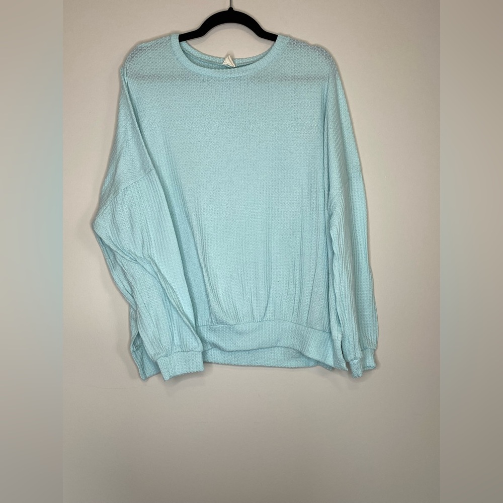 Jennaration Boutique Waffle Knit Pullover M